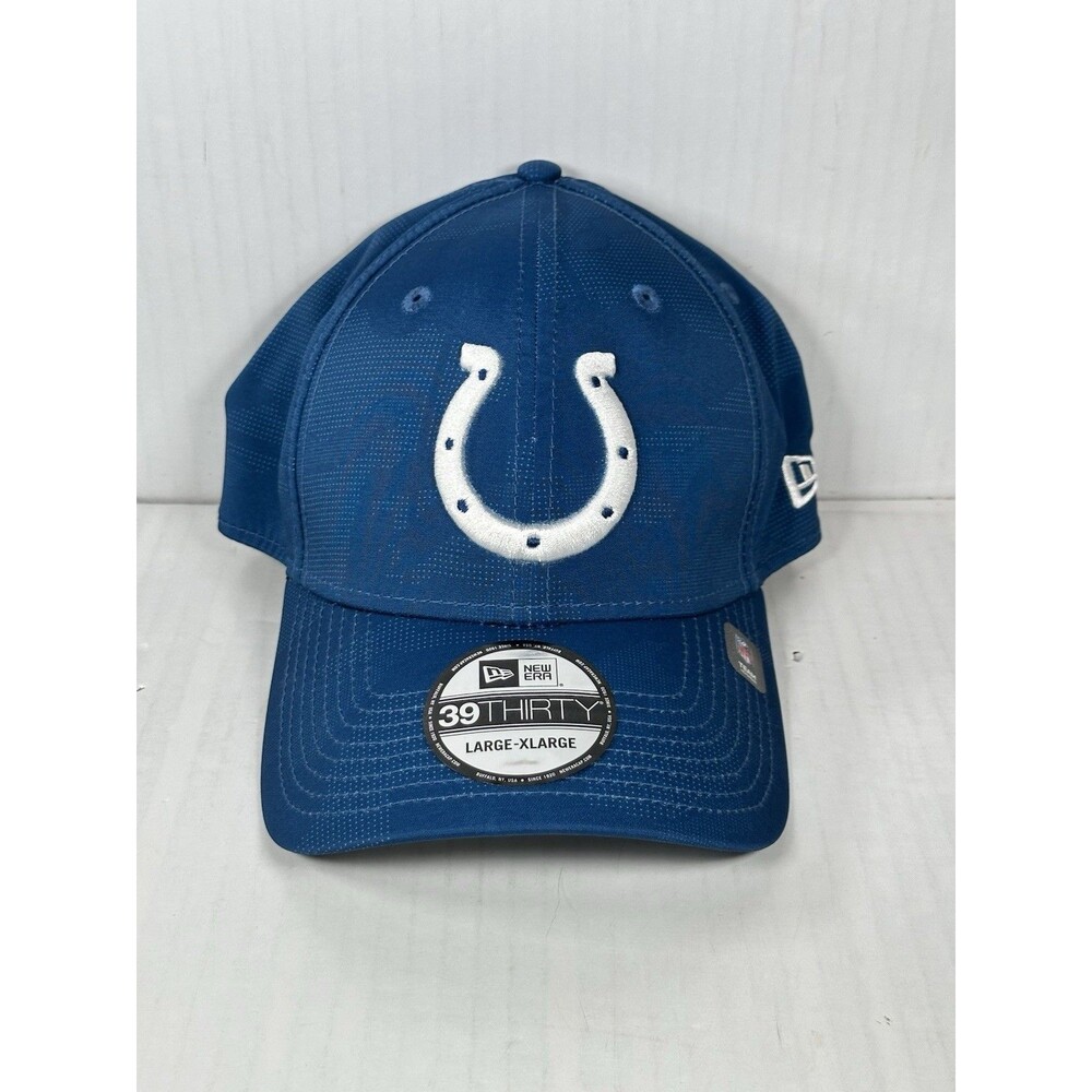 Size L/XL New Era Indianapolis Colts Tonal Camo 39THIRTY Adult NFL Hat Cap NWT